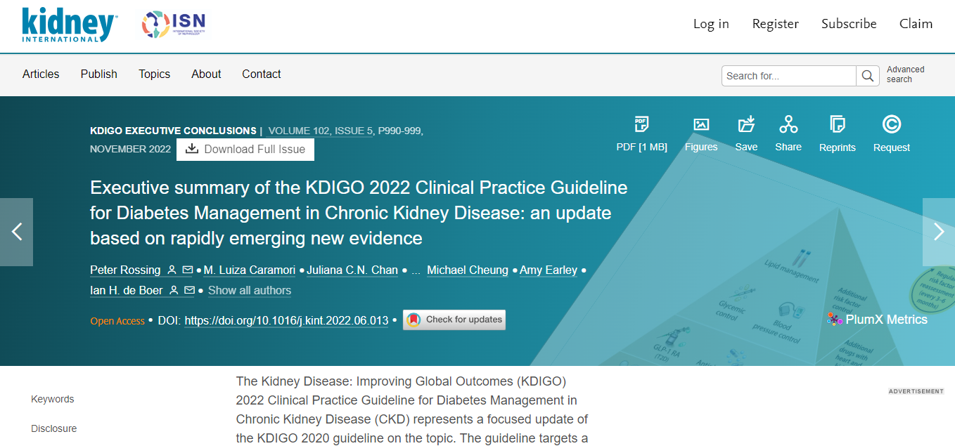 2022 KDIGO Guideline