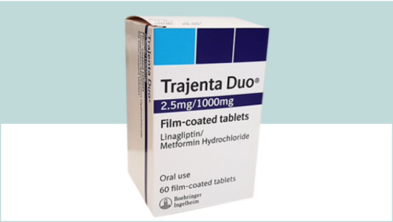 Linagliptin + Metformin HCl (Trajenta Duo®)