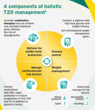 4 steps to Holistic T2DM Management