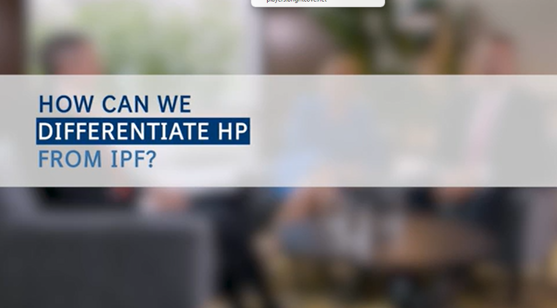 FSIN||ILD Talk: Tips for differentiating HP from idiopathic pulmonary fibrosis