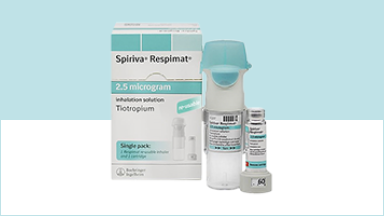 Tiotropium + Olodaterol (Spiriva* Respimat*)